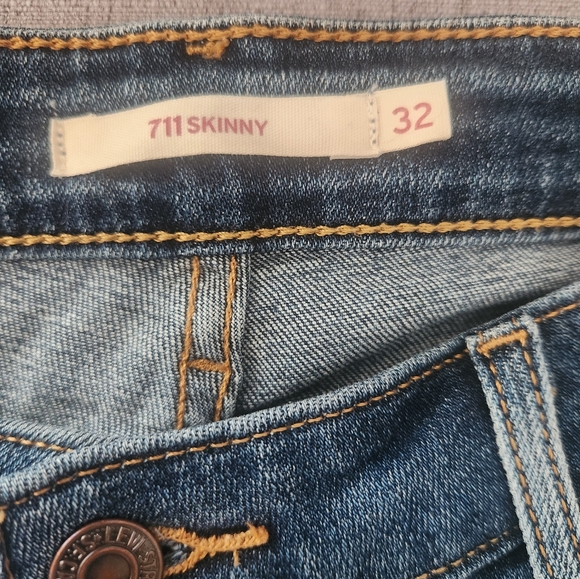 711 Levi's skinny jeans size 32 - Picture 5 of 10